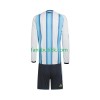 Fotballdrakt Argentina World Cup Barn Hjemmetrøye 2026 Langermet